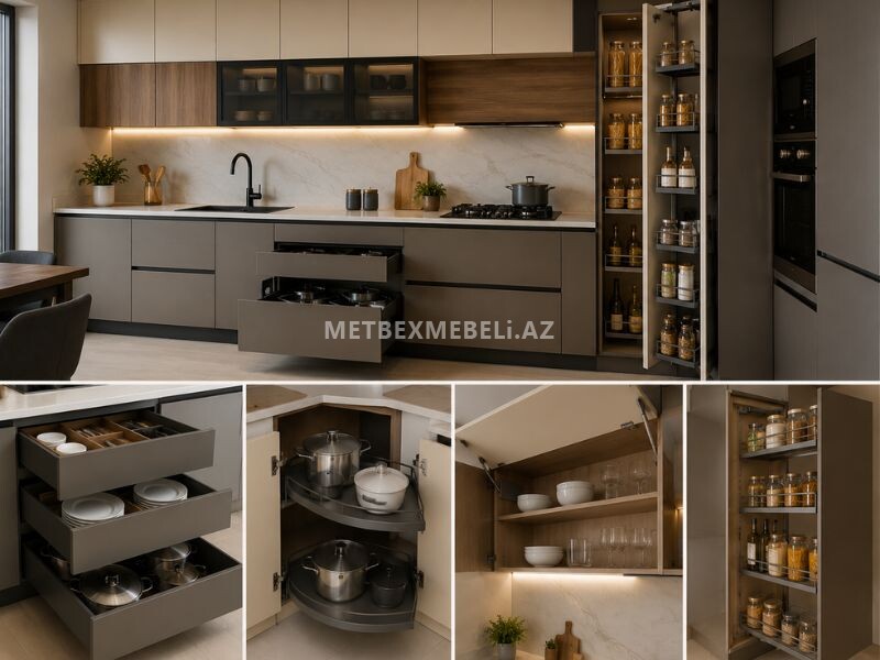 Mətbəx mebeli üçün ən uyğun şkaf sistemləri hansılardır?